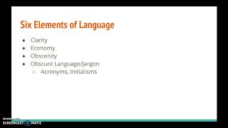 Ch 13 Language (Part 5 of 5)