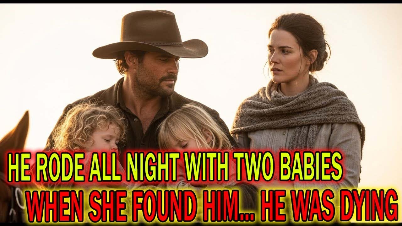 He Rode All Night Holding Two Babies — When She Found Him, He Could Barely Breathe