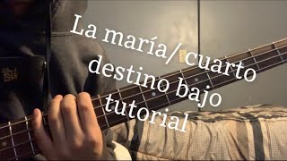 La María by cuarto destino bajo tutorial