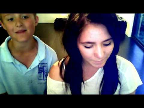 Emily Grace & little brother singing cover "SugarC...