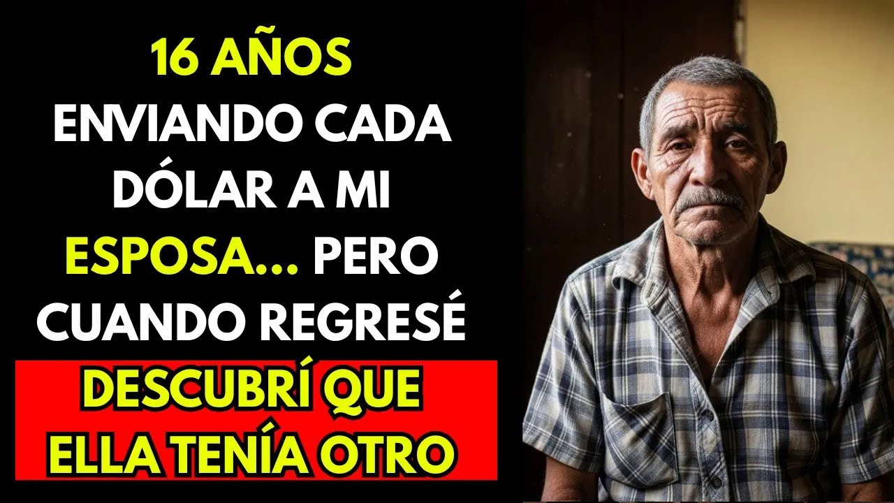 Después de 16 Años de Esfuerzo Enviando Cada Dólar… Regresé y Encontré a Mi Esposa Con Otro Hombre