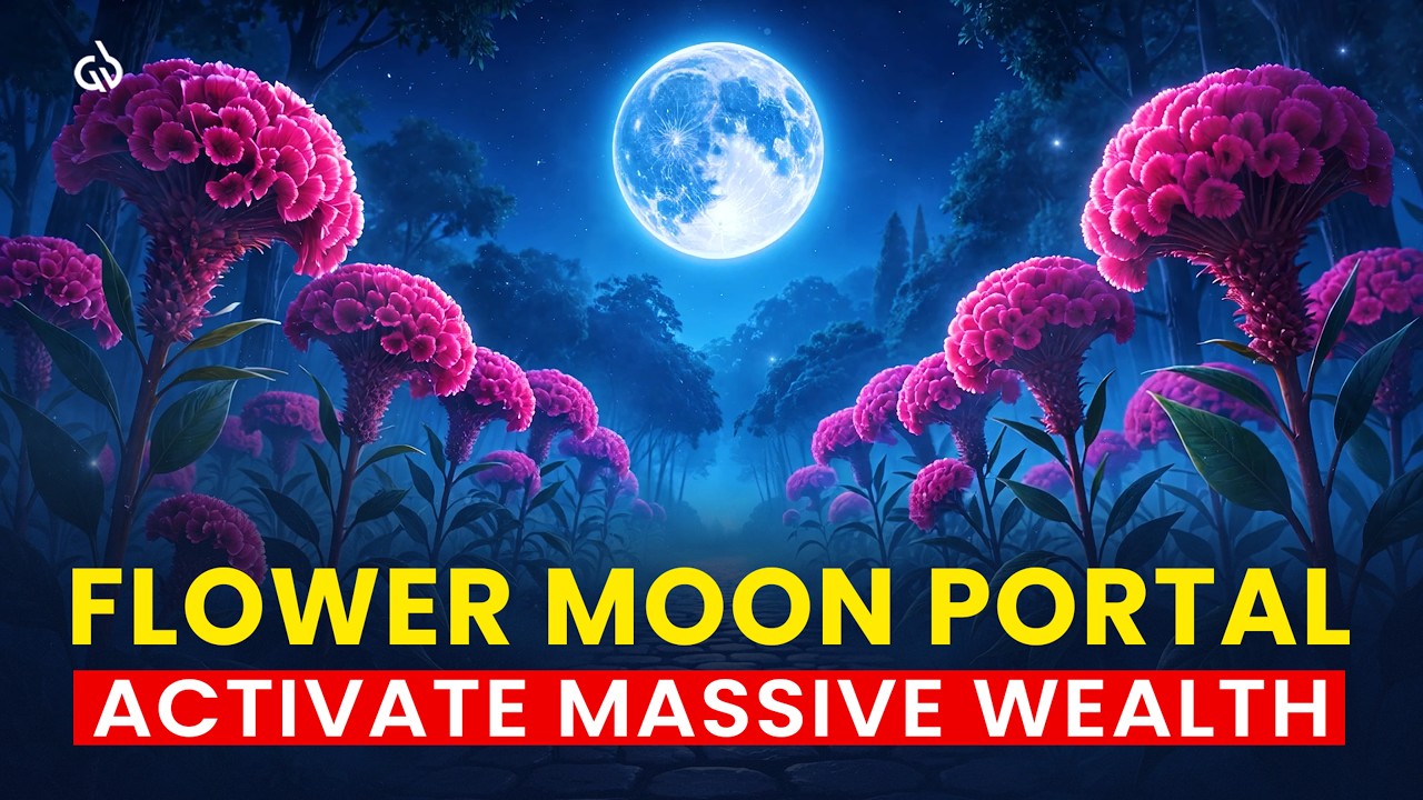 Full Moon Manifestation Portal (Flower Moon): ACTIVATE Massive Wealth ...