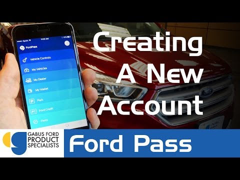 Creating A New Ford Pass Account