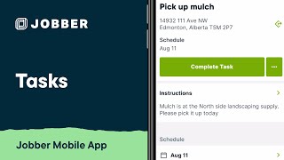 how to use tasks in the jobber app | mobile app