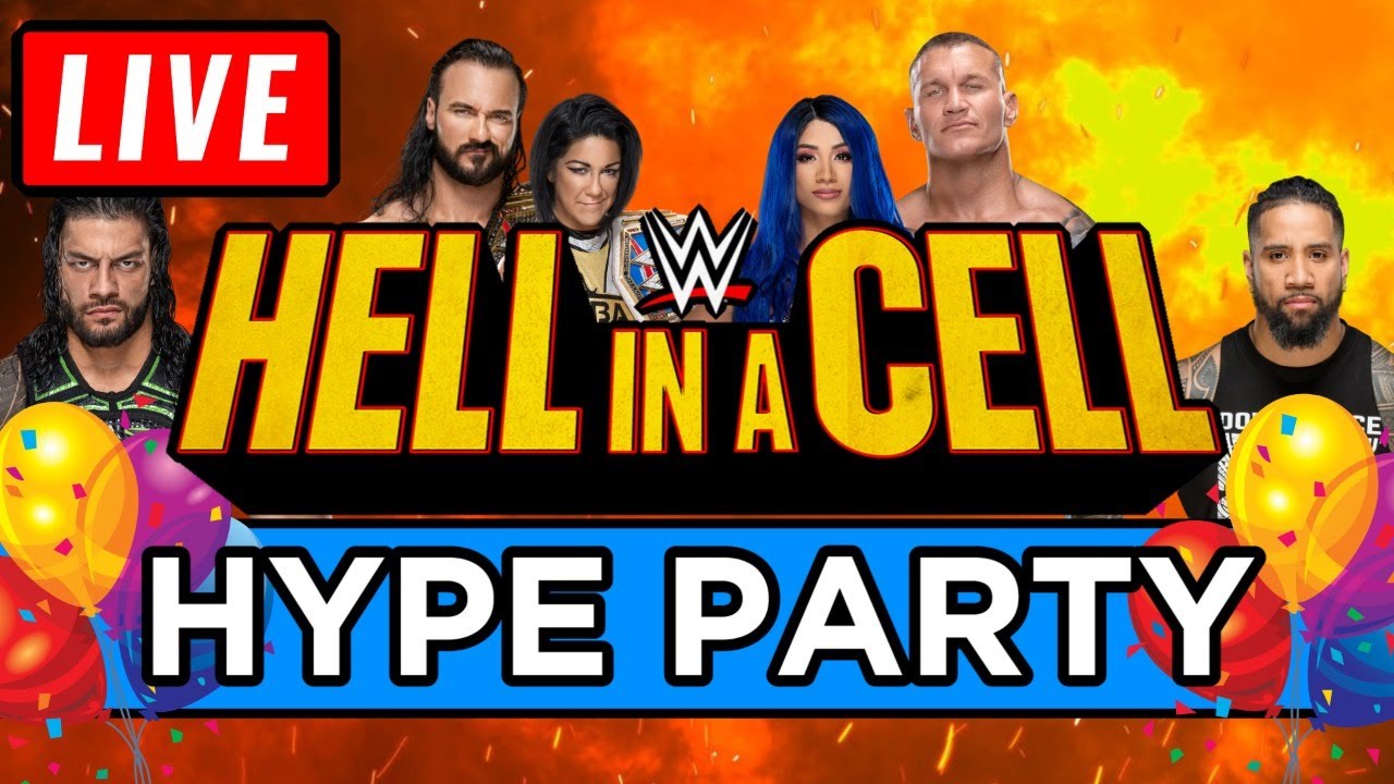 🔴 WWE Hell In A Cell 2020 HYPE PARTY Live!