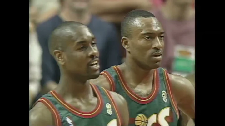 NBA Finals 1996   Game 6  Seattle Supersonics vs  Chicago Bulls  Gary Payton vs  Michael Jordan  HD - DayDayNews