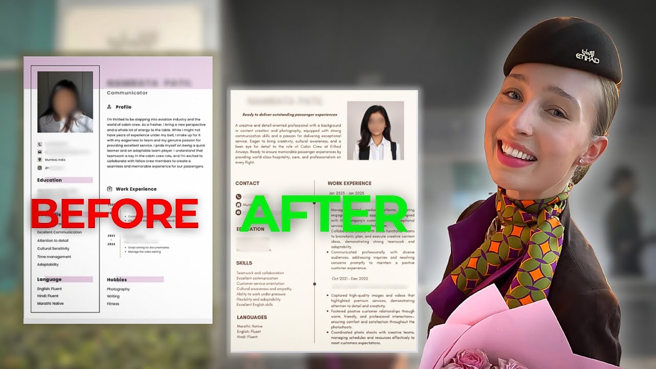 5 ошибок, которых следует избегать в резюме бортпроводника