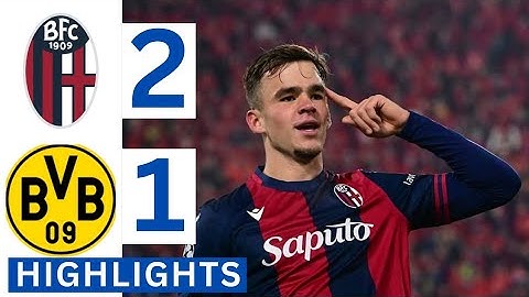 🔴🟡Bologna vs Dortmund (2-1) All Goals & Extended HIGHLIGHTS | UEFA Champions League!