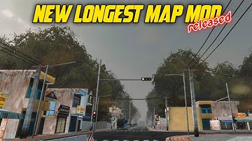 NEW LONGEST MAP MOD 🗾😮| RELEASED|V3.7.1| FULL DETAILED VIDEO