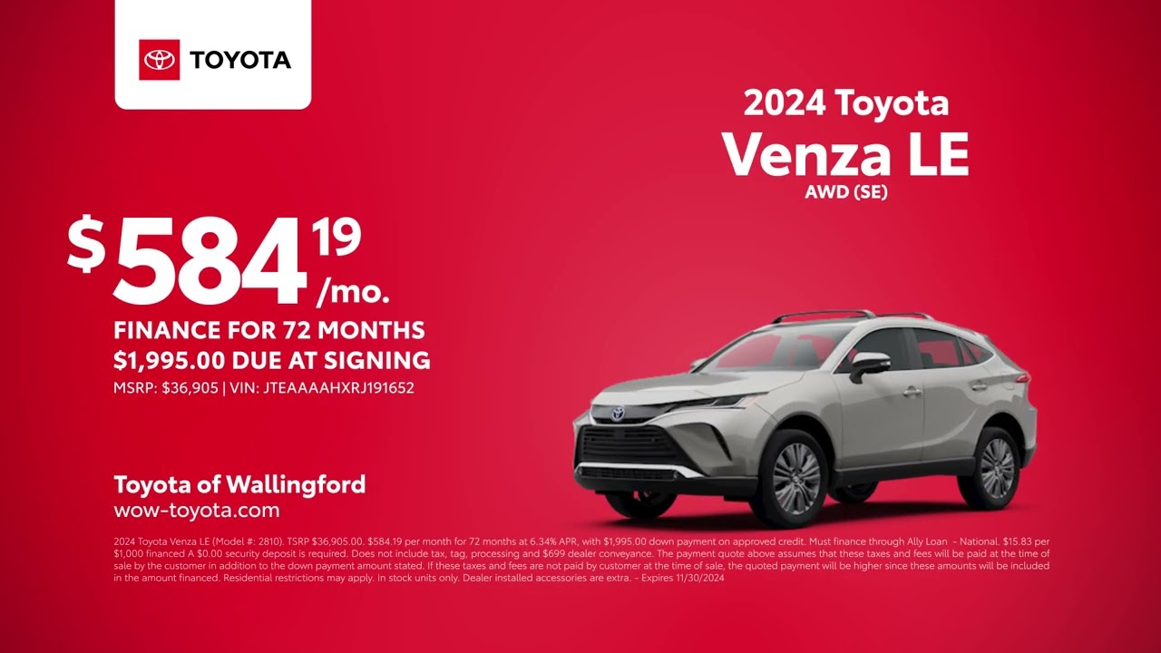 Toyota Venza 11/29/2024 4615850