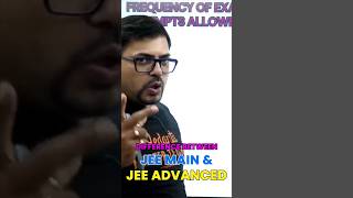Difference between JEE Mains and JEE Advanced✅#shorts #jee #jee2024 #jeemains #jeeadvanced #iitjee