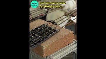 Find out how to make Go (Weiqi) pieces.