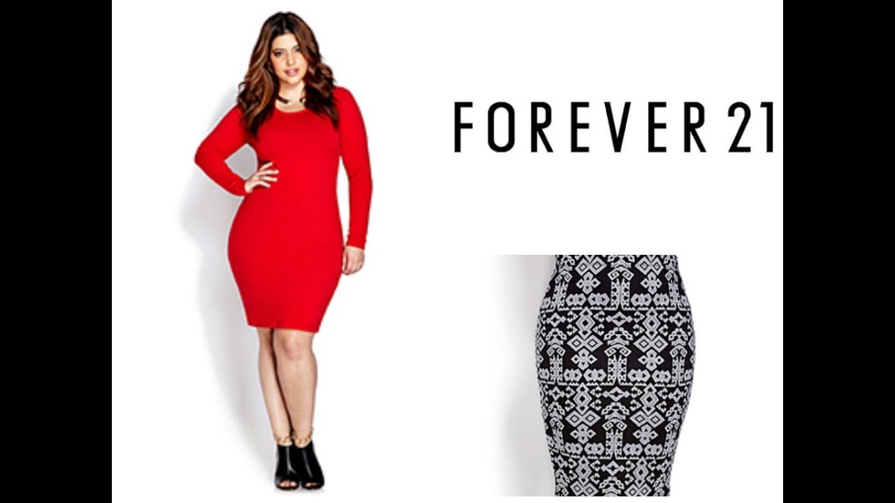 Forever 21+ Haul Plus Size Birthday Outfit YouTube
