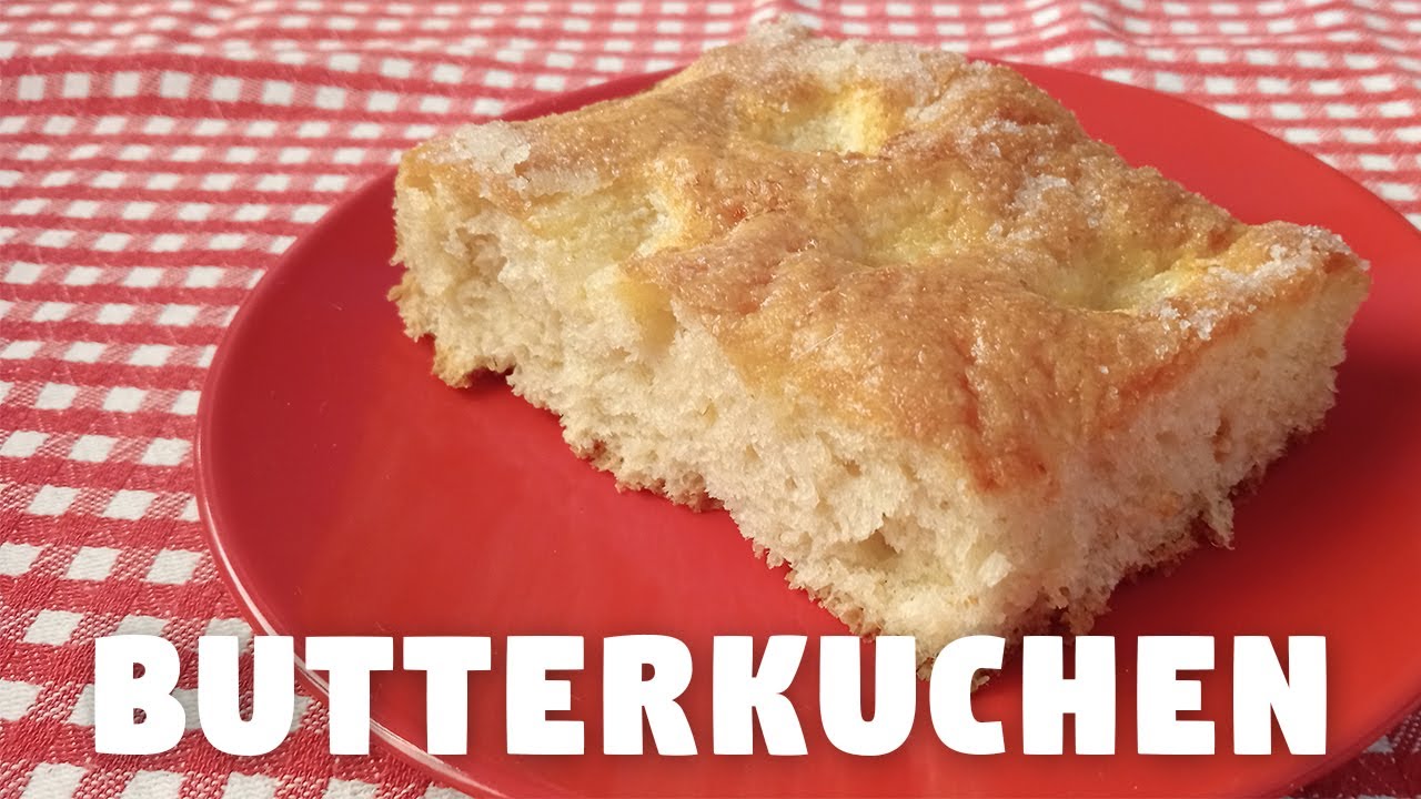Butterkuchen | einfacher Hefekuchen