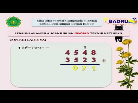 Kelas 3 Tema 1 Subtema 2 Matematika Operasi Penjumlahan Dan Pengurangan Bilangan Ribuan Youtube