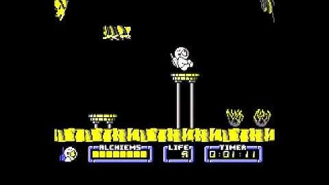 Nodes of Yesod Gameplay (Amstrad CPC)