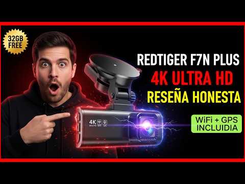 Probé la REDTIGER F7NP 4K… y esto pasó 😱 | Review Real 2026
