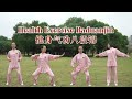 Dr Hu Sha demonstrates the Baduanjin Health Exercise