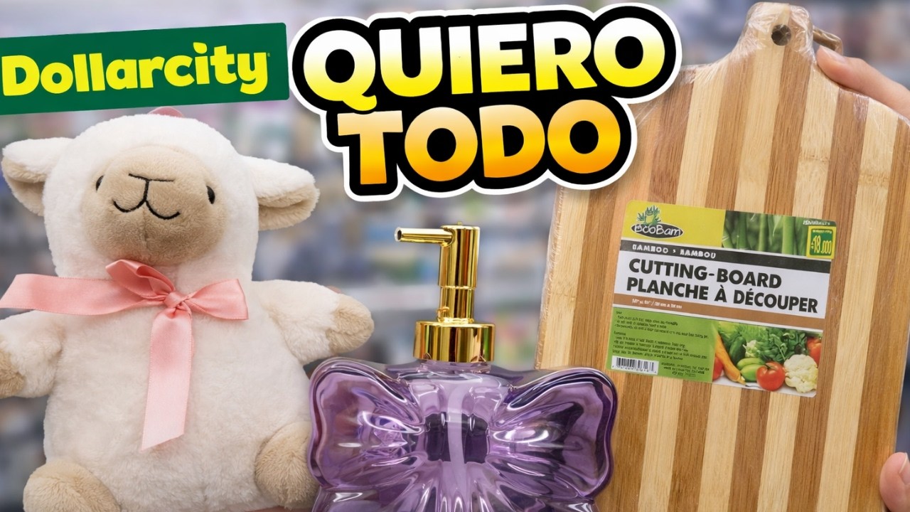 ¡Lo MÁS BONITO llegó a Dollarcity! 😍 Decoración y cocina por MUY POCO 💸
