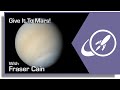 Q&A 86 : Could We Move Atmosphere from Venus to Mars? And More... Featuring Dylan O'Donnell