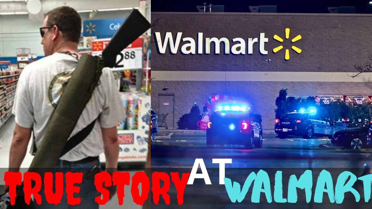 A True Scary Robbery Attempt at Walmart - YouTube