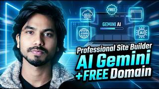 🔥 Professional Site Builder AI Gemini And Free Domain Hosting | Complete Beginner Guide 2026