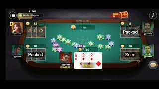 teen patti gameplay and teen patti star and teen patti world Games playing screenshot 3