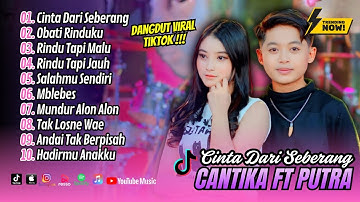 CINTA DARI SEBERANG - Cantika Davinca Ft Putra Angkasa | OBATI RINDUKU || DANGDUT TERBARU 2025