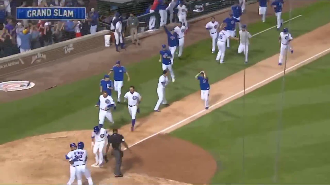 David Bote Walk-off Grand Slam | Fast Version