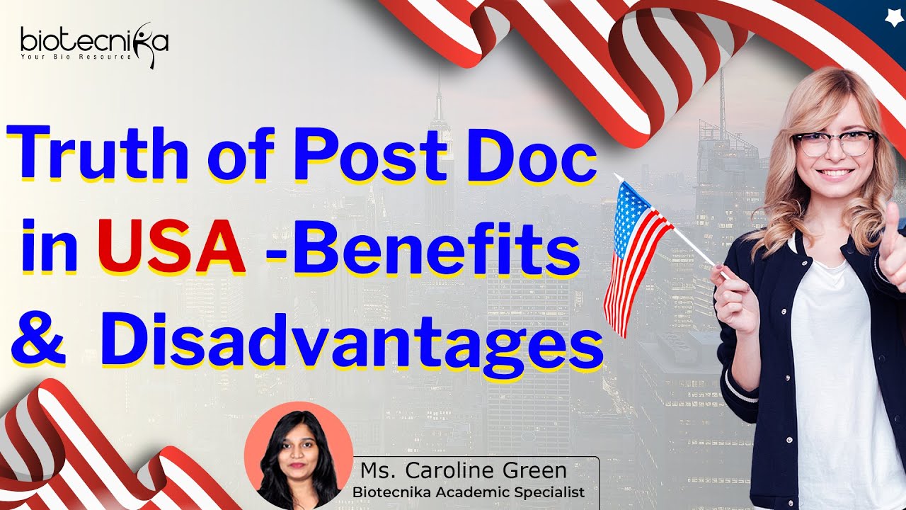 Truth of Post Doc in USA | Benefits & Advantages - YouTube