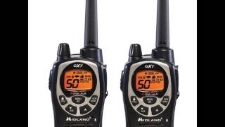 Radio GXT1000AZ 36-Mile 50-Channel GMRS Two-Way Radio Single Pack