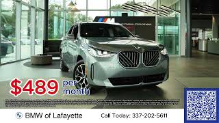 X3 Lease ONLY $489 per month at BMW of Lafayette