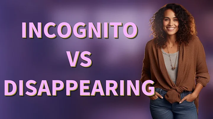 Why Do Some Apps Have Incognito but No Disappearing Messages?