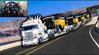 Extreme Trucking: Quad Trailer Maneuvering in Tight Urban Roads - American Truck Simulator screenshot 1