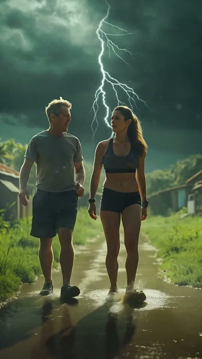VOLLEYBALL STAR FACES THUNDERSTORM MAYHEM! #shorts #trending #ai