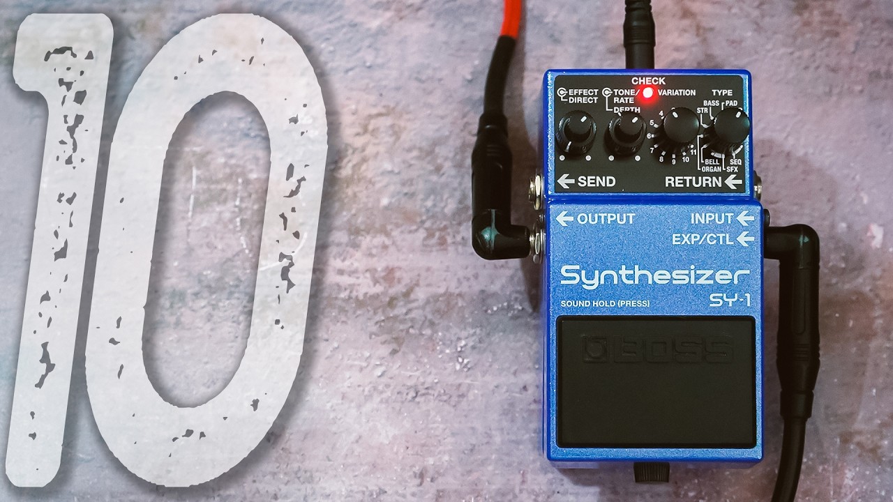 10 Beautiful Synth Sounds | BOSS SY-1 Synthesizer // My Favorite