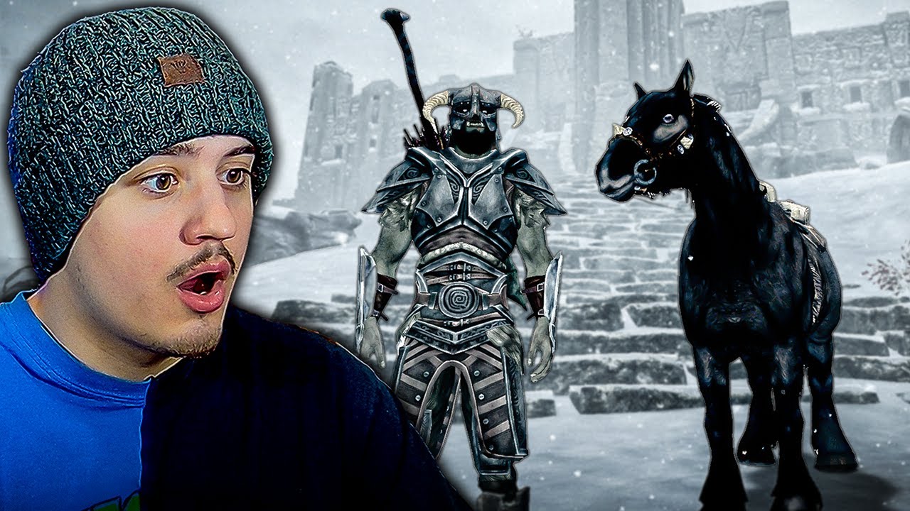 The Journey to High Hrothgar 🏰 | Skyrim BLIND Playthrough (4)