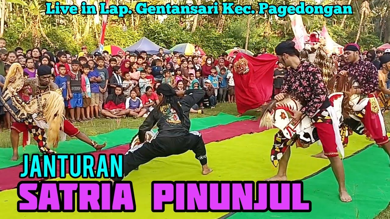 Janturan Kuda Kepang SATRIA PINUNJUL. Ebeg Banjarnegara. Live in Lap. Gentansari Kec. Pagedongan.