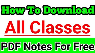 PDF Notes of Matric, FA, Fsc, BA, ADP, BSc |2022-23 Exams Guess Papers | How to Download FBISE Notes