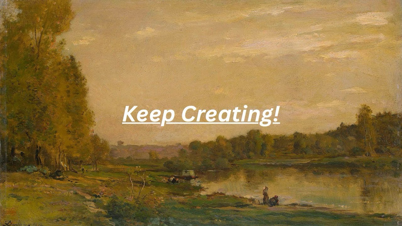 Keep Creating, do not fear the robots!