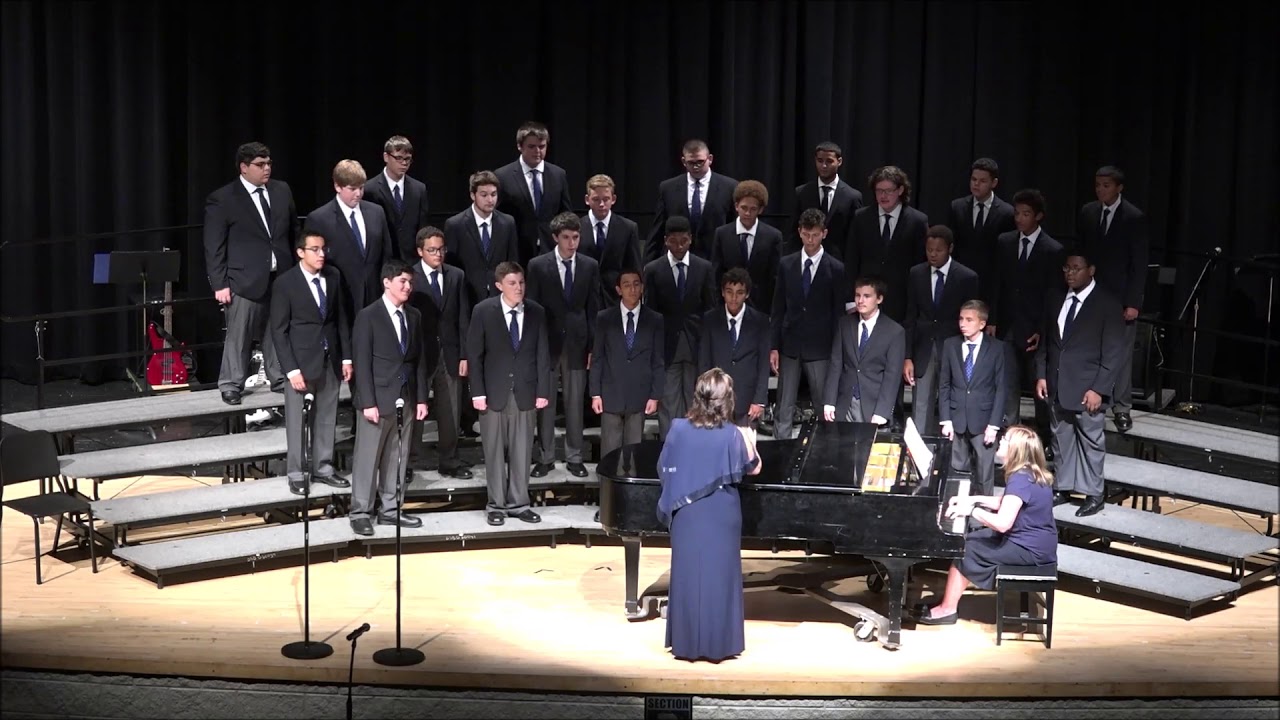 Gaither High School Chorus Fall Concert 2018 Men's Chorus YouTube