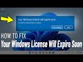 Comment rparez votre licence windows expirera bientt sur windows 11