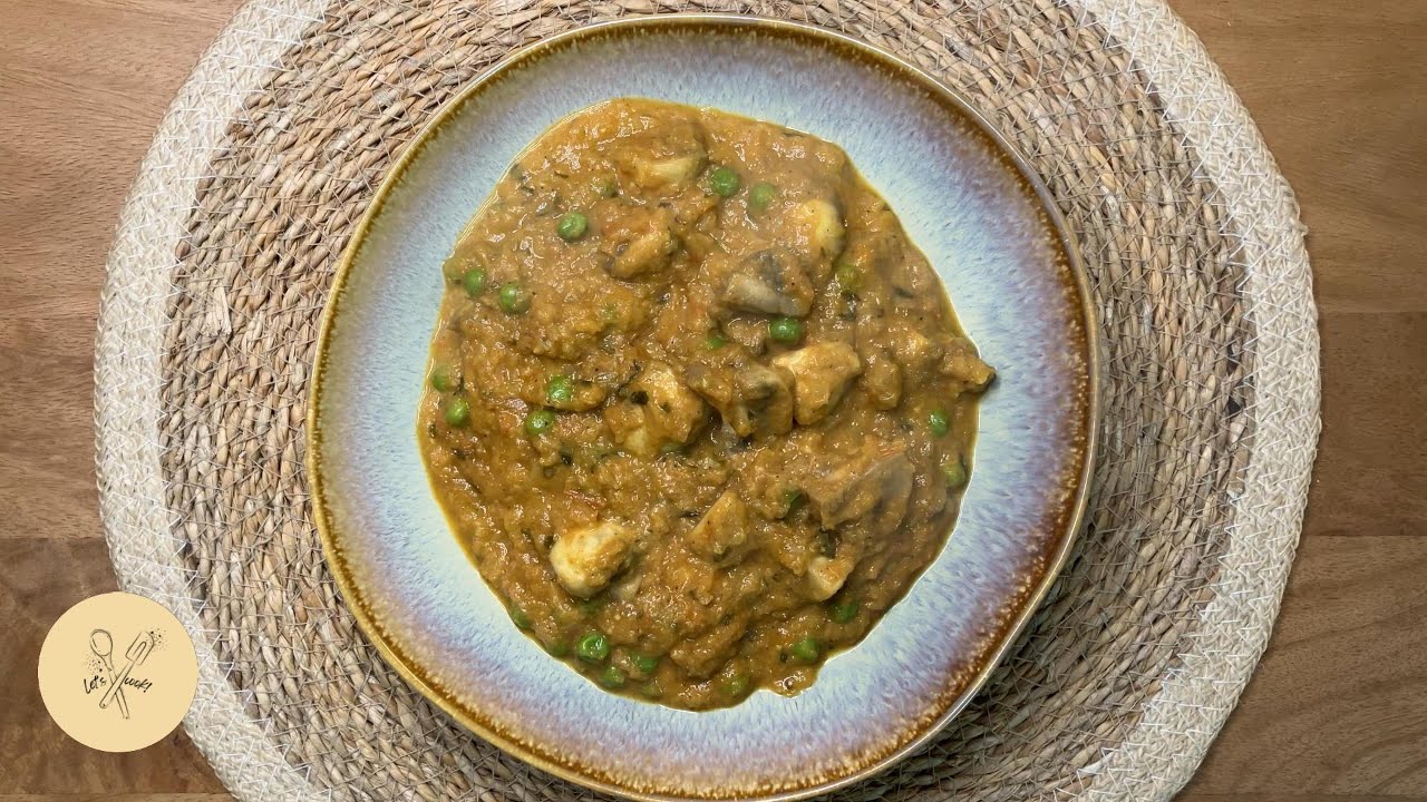 Creamy Matar Mushroom | Easy Restaurant-Style Indian Mushroom Curry | Homemade Recipe