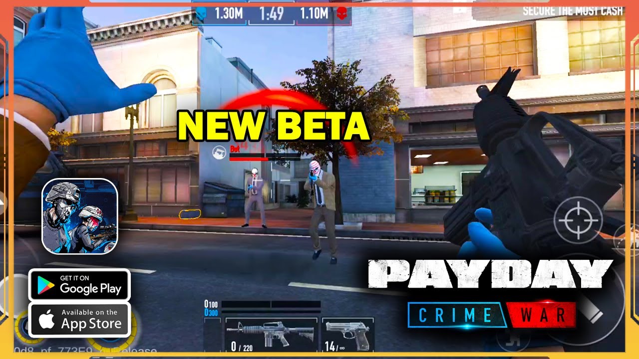 PayDay Crime War New Closed Beta Gameplay (Android, iOS)