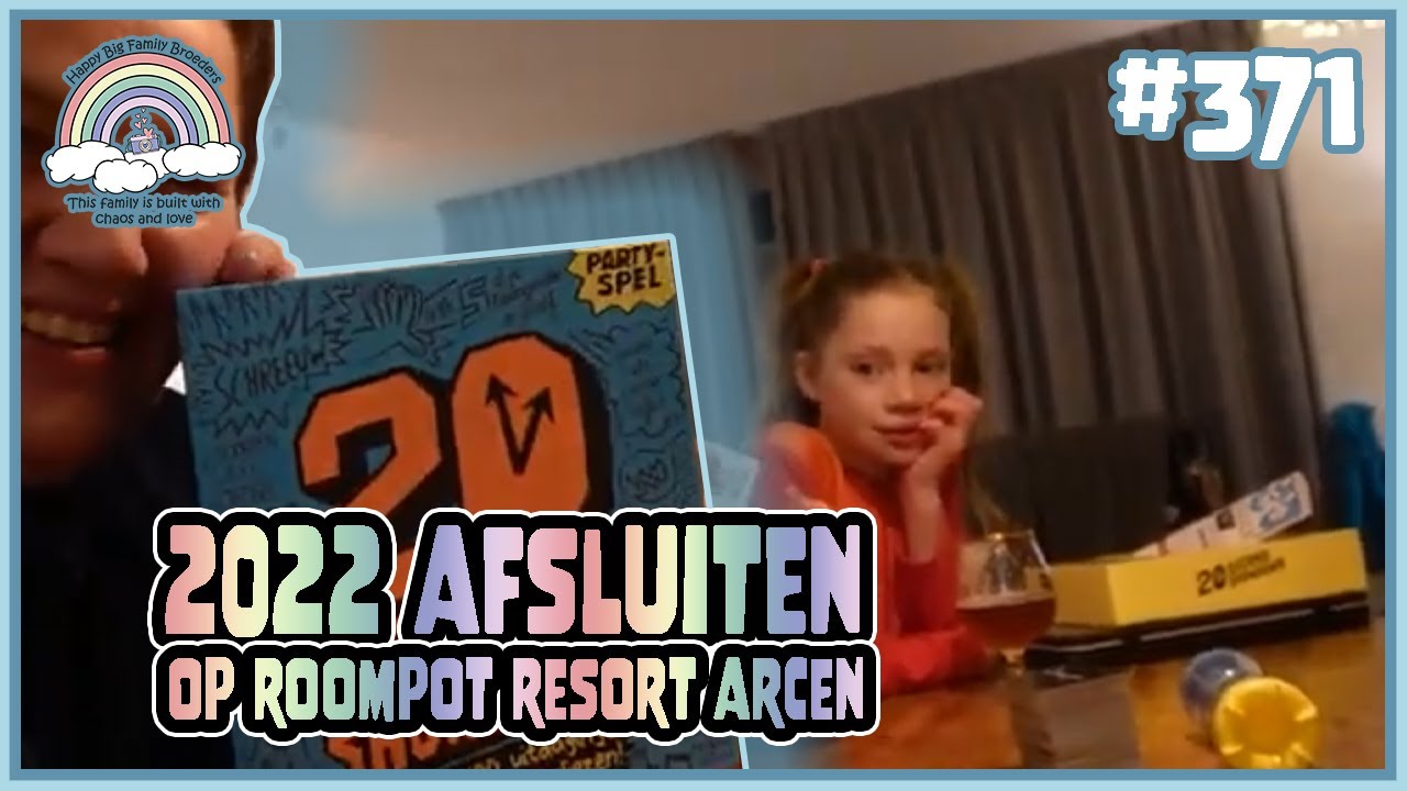OUD EN NIEUW 🎆 VIEREN OP ROOMPOT RESORT ARCEN VLOG 