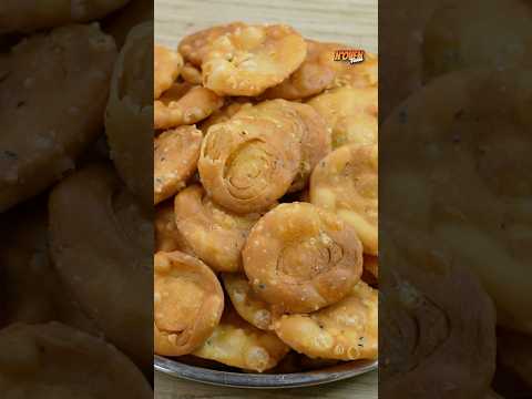 10-Min Crispy Atta Nashta | Perfect Teatime & Guest Party Snacks #AttaNashta #EveningSnacks #TeaTime