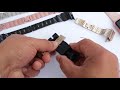 How to resize Secbolt replacement band for apple watch