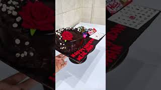 Happy Birthday Mere Jaan 🎂❤️ | Romantic Chocolate Cake Surprise | Love Cake Shorts