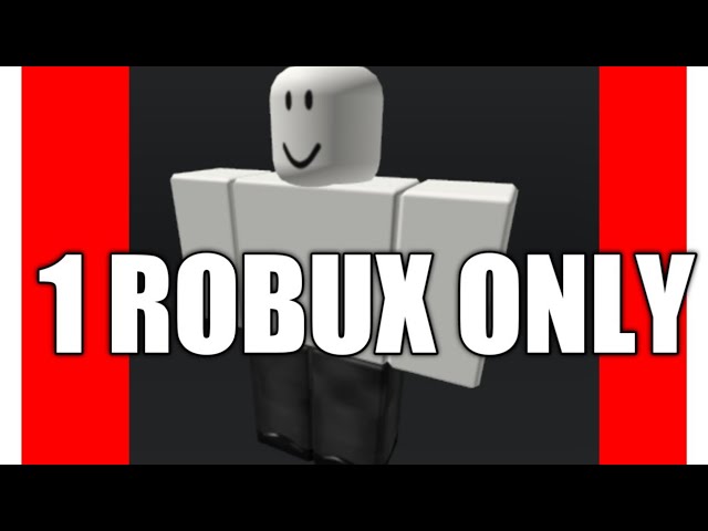 Buying Items That Cost 1 Robux Roblox Youtube - things on roblox that cost 1 robux