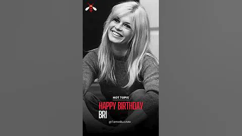 Happy Birthday to the iconic Brigitte Bardot! #happybirthday
